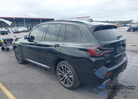 2022 BMW X3 Sdrive30I из США, поврежденный, VIN 5UX43DP01N9M06571